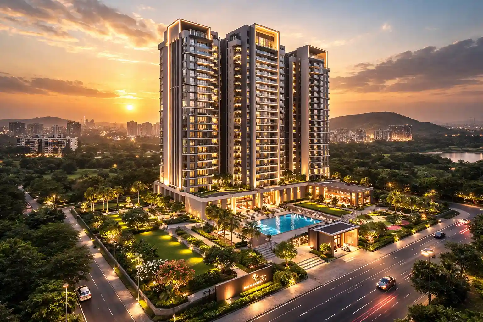 2 & 3 BHK flats in Kharghar Navi Mumbai - Godrej Varanya
